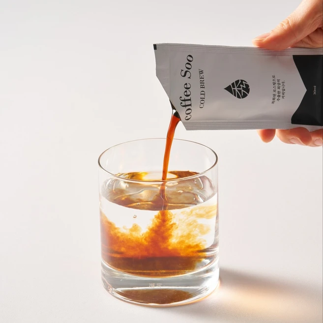 런칭기념 커피수 콜드브루 더치커피 원액 100팩, 1개, 30ml, 100개입