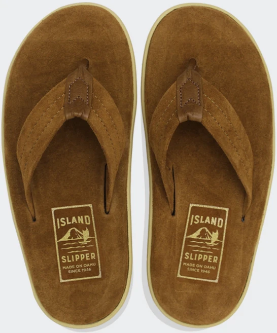 ISLAND SLIPPER 아일랜드 클래식 스웨이드 조리/슬리퍼(PT203SL-PNCG)