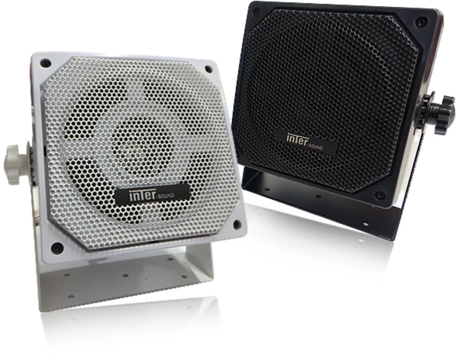 inter-sound 3in(55w) 4in(85w) 오토바이스피커 미니 스피커 1개, 4in jm 850 (black)