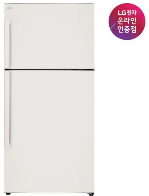 [LG전자] 오브제컬렉션 2도어 일반냉장고 592L [베이지/D602MEE33]