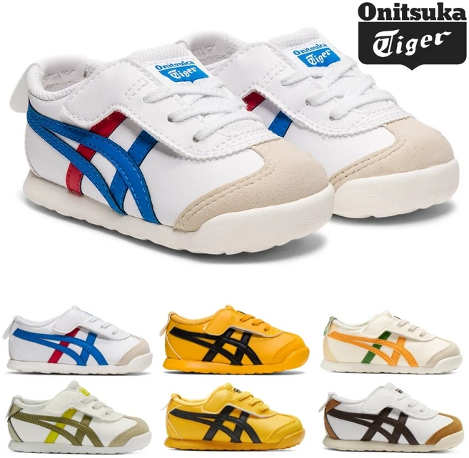 [국내매장판] 오니츠카타이거 MEXICO 66 TS 멕시코 66 토들러 6종 WHITE YELLOW CREAM