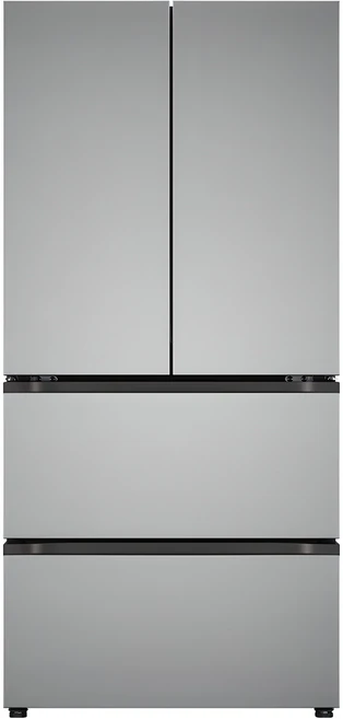 LG 오브제 505L 4도어 컨버터블 스탠드형 냉장+냉동 메탈 김치냉장고, Z509MPSF13