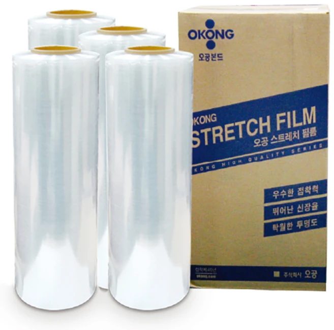 오공 스트레치필름 20mic x500mmx300m 1box(4개입)yestto, 4개