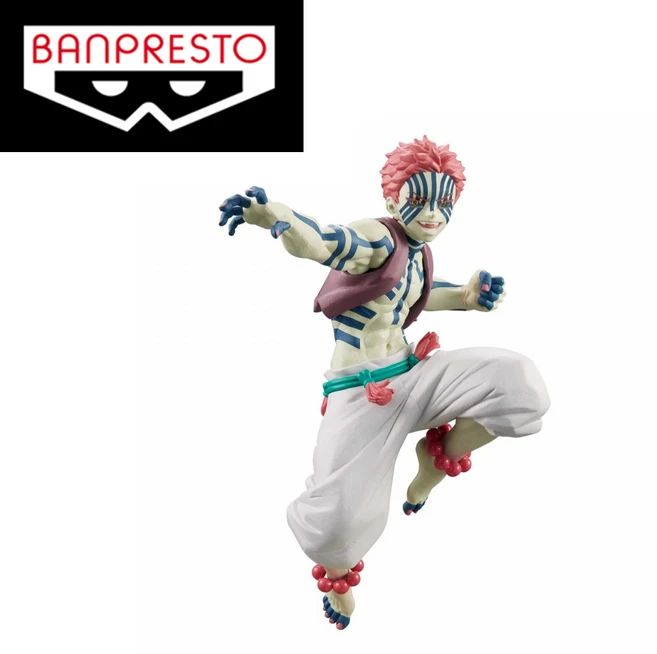 귀멸의칼날 피규어 굿즈 100%일본내수용 완전미개봉 S급 반프레스토 바이브레이션 리미티드 아카자, 1개