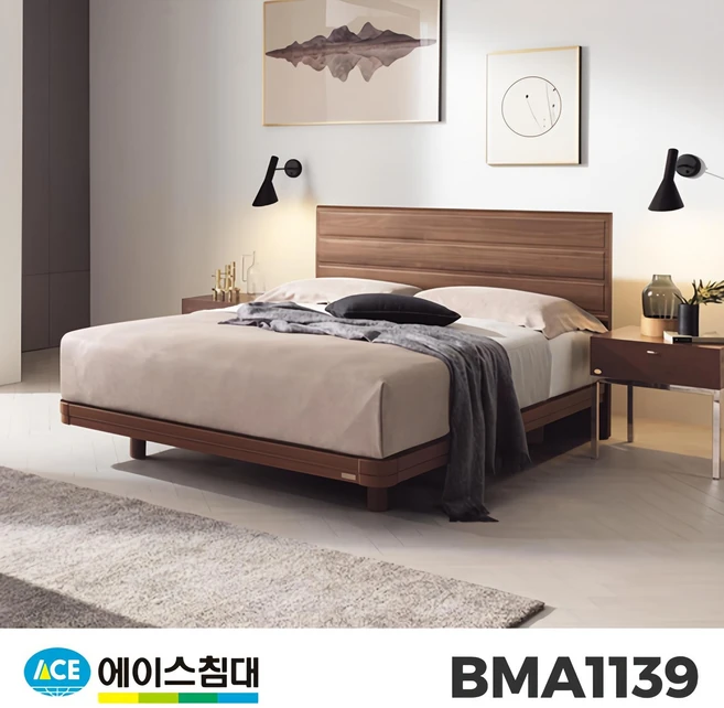 에이스침대 BMA 1139-E CA등급/LQ(퀸사이즈), 월넛