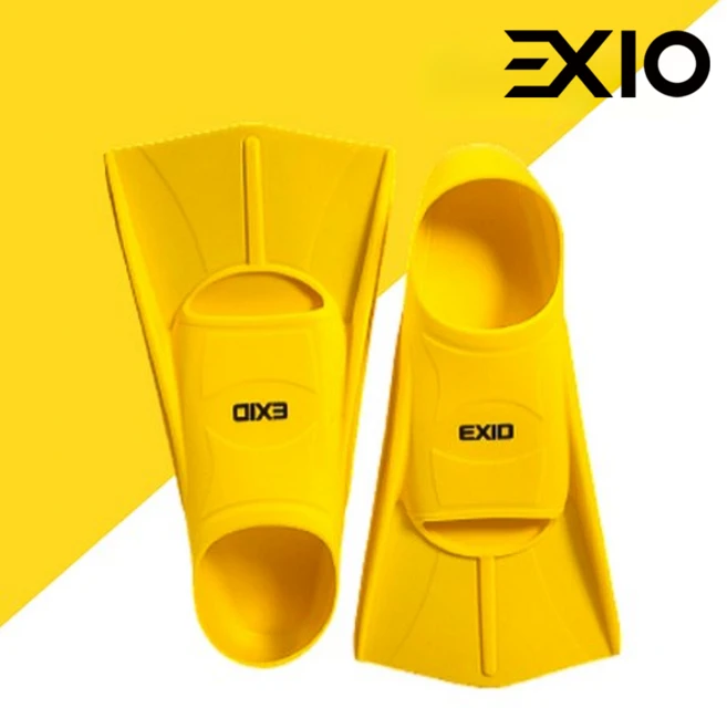 오리발 숏핀 스노쿨링 + 메쉬백 증정 사이즈 210mm~275mm, 옐로우