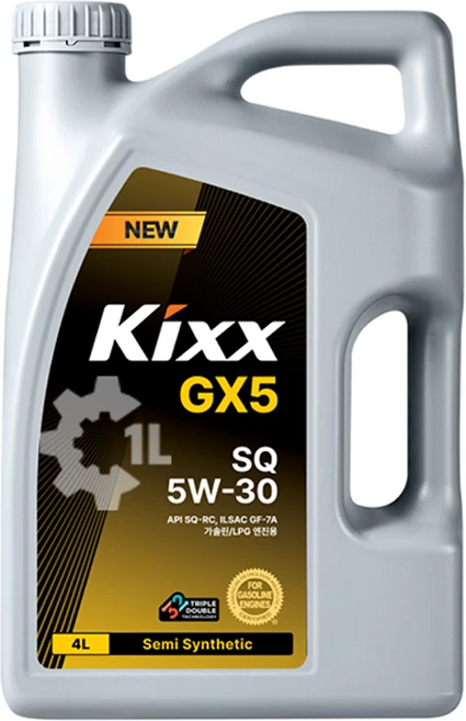 KIXX G 5W30 SP 4L 가솔린 엔진오일, 1개