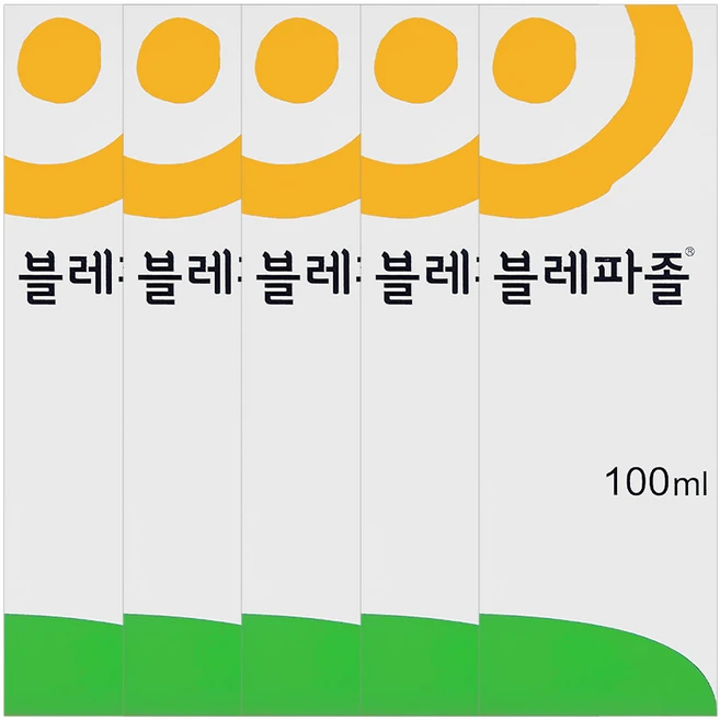 [부직포 미포함] 삼일제약 Thea 블레파졸 BLEPHASOL 액, 5개, 100ml