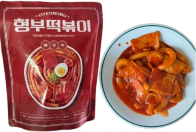 형부 떡볶이 밀키트 매운맛, 1개, 442g