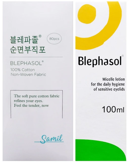 삼일제약 블레파졸 100ml + 순면부직포 80포, 무향, 3세트