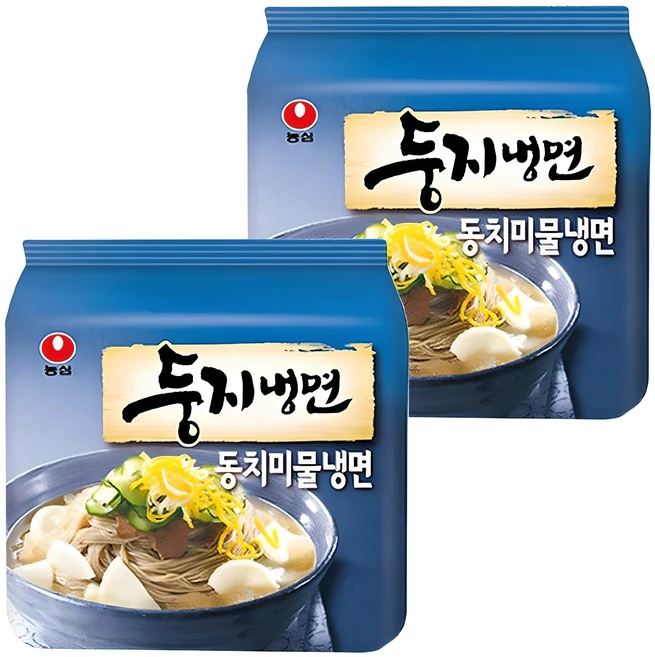 둥지냉면 동치미 물냉면 161g, 8개