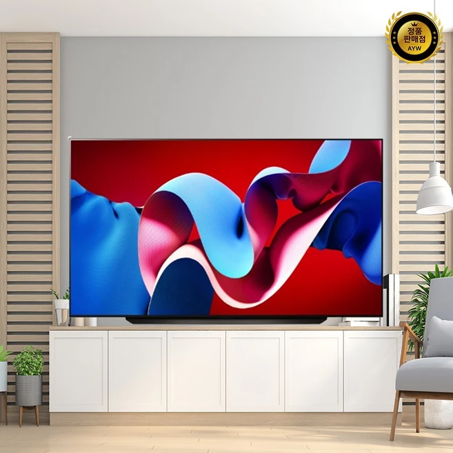 LG전자 4K UHD 올레드 evo TV, 209cm(83인치), OLED83C4KNA, 스탠드형, 방문설치