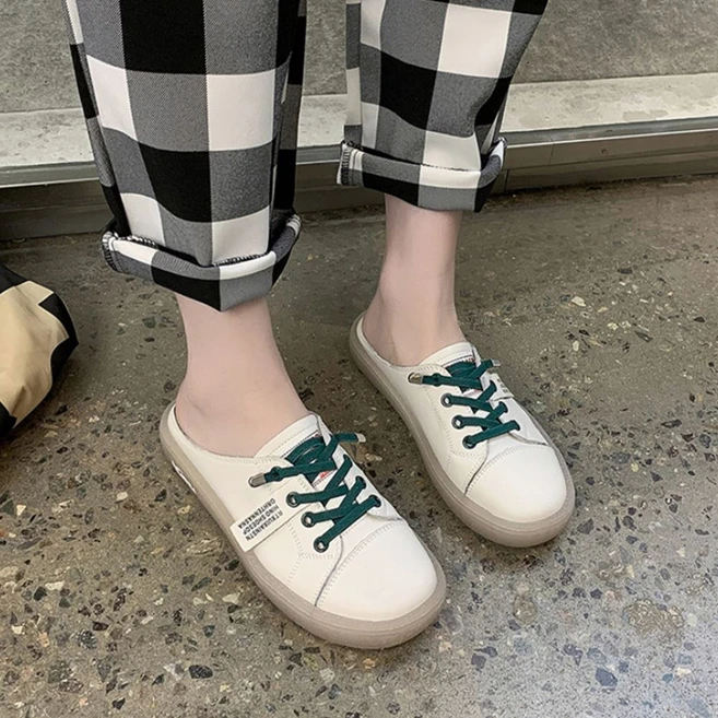 콤마슈 여성 발편한 뮬 블로퍼 운동화 뮬 슬리퍼 스니커즈