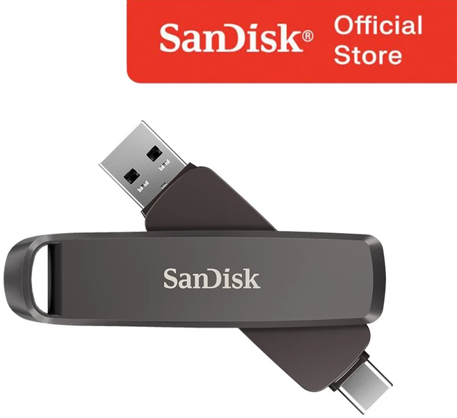 샌디스크 외장SSD 익스트림프로 C타입 OTG USB 3.2 Gen2 DDE1 고성능 대용량 메모리, Black, 512GB