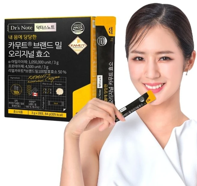 팔레오 닥터스노트 오리지널 카무트 효소 (3g x 28포) 1개