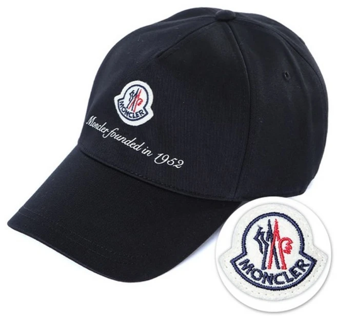 몽클레어 로고패치 히스토리 프린트 베이스볼 캡/3B00002 0U162 999