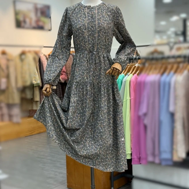 써스데이아일랜드 잔꽃 플라워 롱 원피스 t246mop145