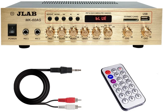 JLAB MK-60AG 매장용 블루투스 디지털 소형 앰프 160W