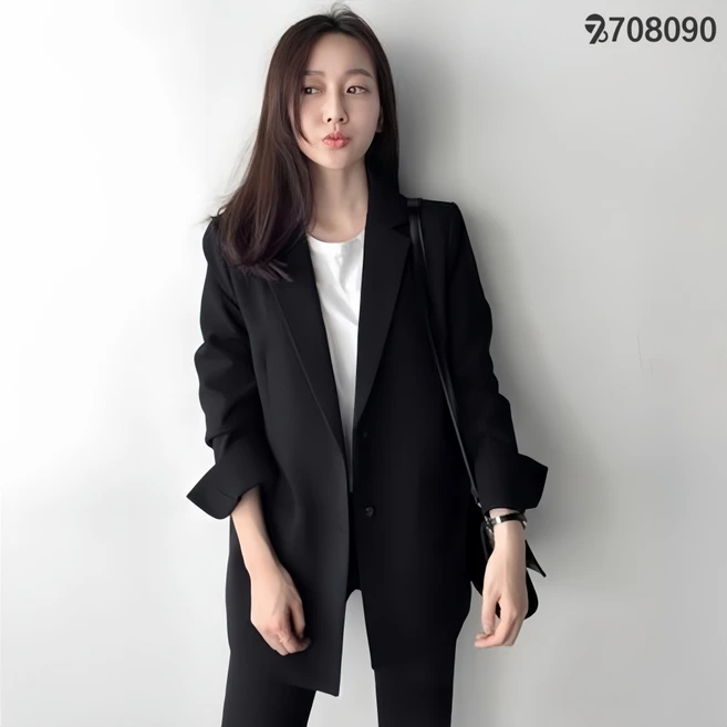 708090 여성 면접복장 캐주얼 정장 상의