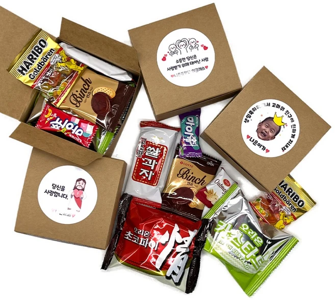 나나박스 알짜배기 과자선물세트, 10세트, 알짜배기 간식세트 1호