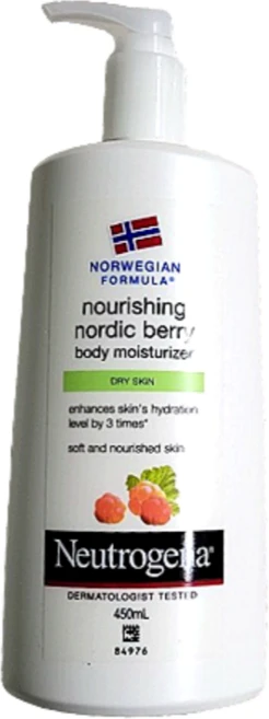 뉴트로지나 노르딕베리 모이스춰라이저 바디로션, 450ml, 2개