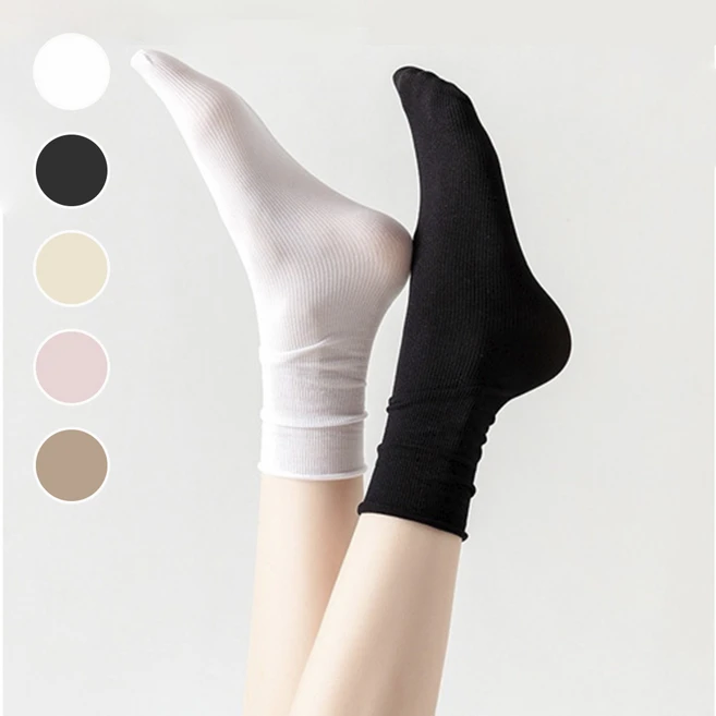 애플민트 돌돌이 중목 여름 여성양말 10켤레