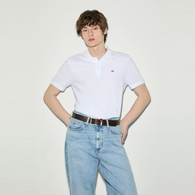 타미힐피거 베이직 플래그 벨트 (T32E1ABE13TMT10HD)