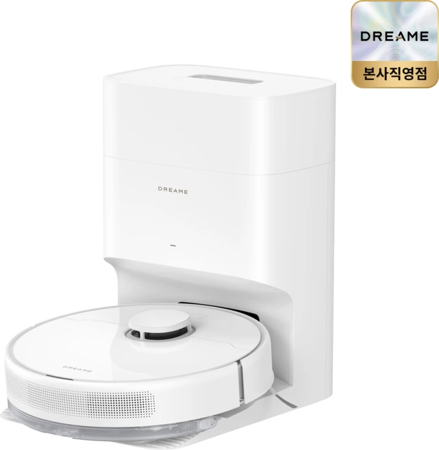드리미 D10 PLUS GEN2 6000Pa 로봇청소기, 90일 자동 먼지 비움, 5200mAh 배터리, 로봇청소기 입문자 추천