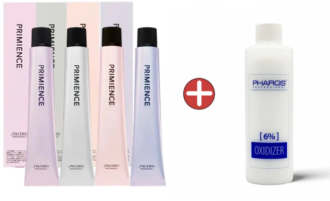 시세이도 프로페셔널 프리미언스 엔리치 염색약 80g, NB7, 1개