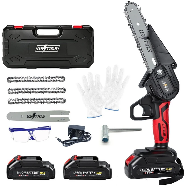 우스틴스 독일미니 과학기술 체인톱 충전톱 마끼다배터리호환-풀세트, 1세트