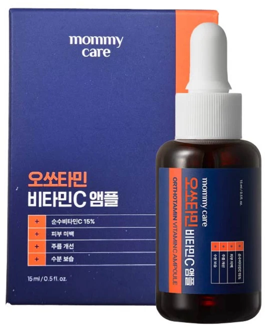 마미케어 오쏘타민 프리미엄 비타민C 고함량 기미 미백 토닝 명품 앰플, 1개, 15ml
