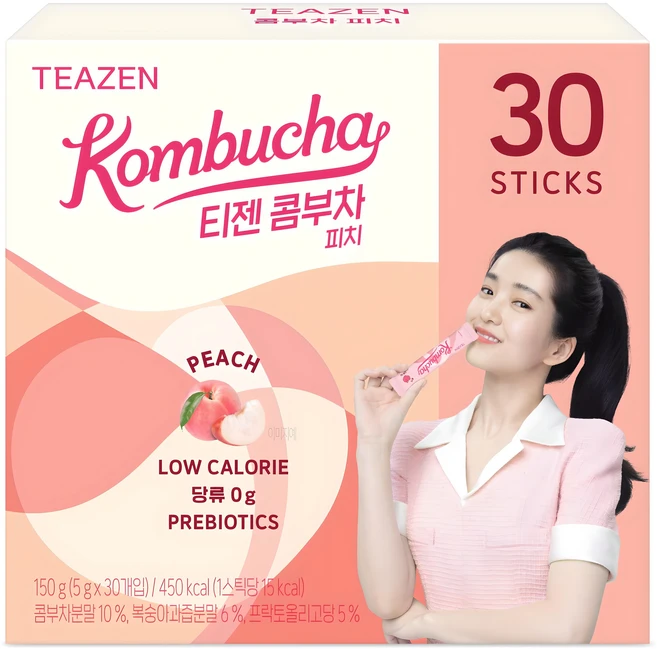 티젠 콤부차 피치, 5g, 30개입, 1개