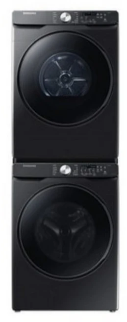 삼성전자 그랑데 드럼세탁기 WF24T8000KV +건조기 DV17T8520BV 24kg+17kg 방문 설치, WF24T8000KV(세탁기) + DV17T8520BV(건조기), 블랙케비어
