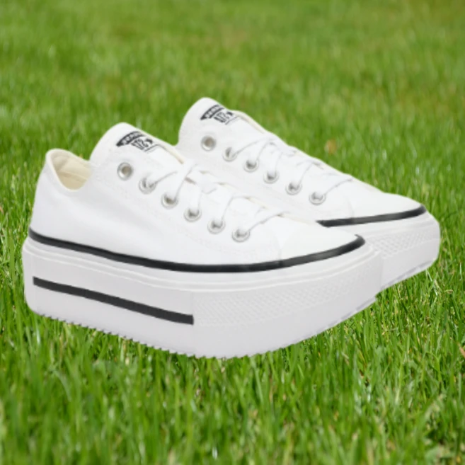 컨버스 운동화 남여공용 / A15491C-WHITE/BLACK-jsj-1