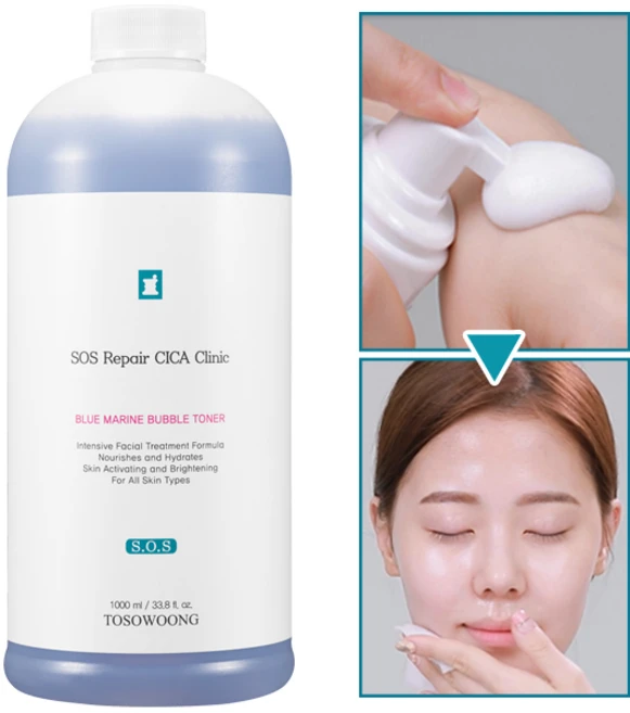 토소웅 시카 버블토너 거품토너, 1L, 1개