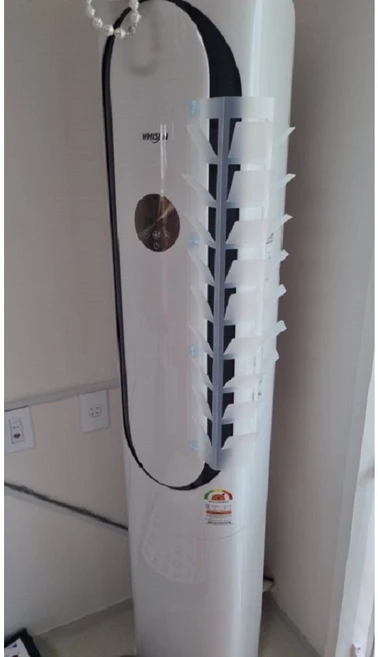 윈드커버 스탠드 에어컨 바람막이 날개 바이저 세로형 1장세트, 1개