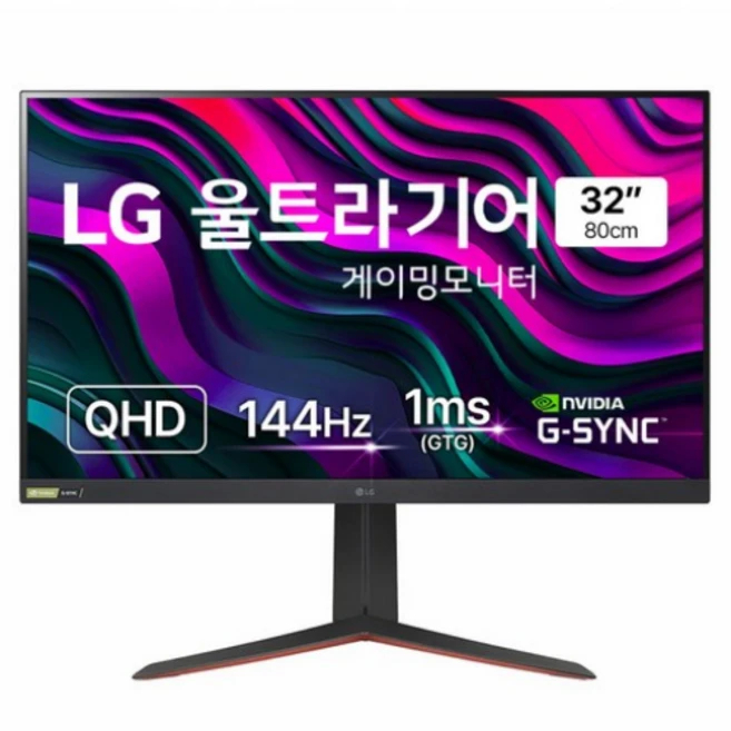 LG전자 QHD 울트라기어 게이밍 모니터, 80cm, *32GP83B