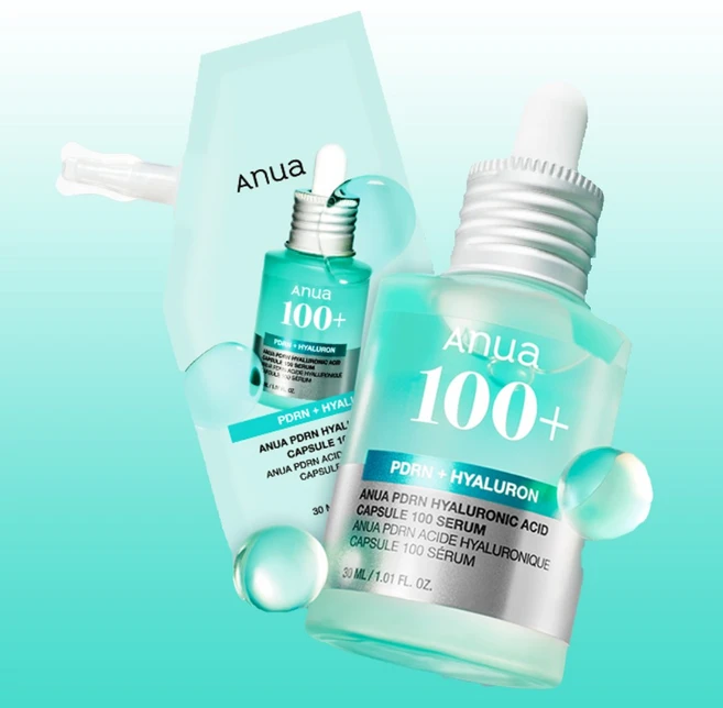 아누아 PDRN 피디알엔 히알루론산 캡슐 100 세럼 30mL 기획 (+30mL 리필팩), 1개