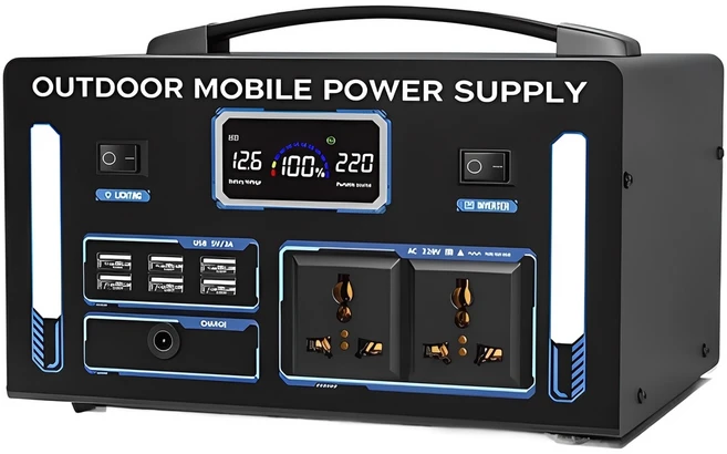 리튬인산철전지 파워뱅크 220V 캠핑용파워뱅크 캠핑용배터리 대용량 초대용량 보조배터리, 650W-700Wh