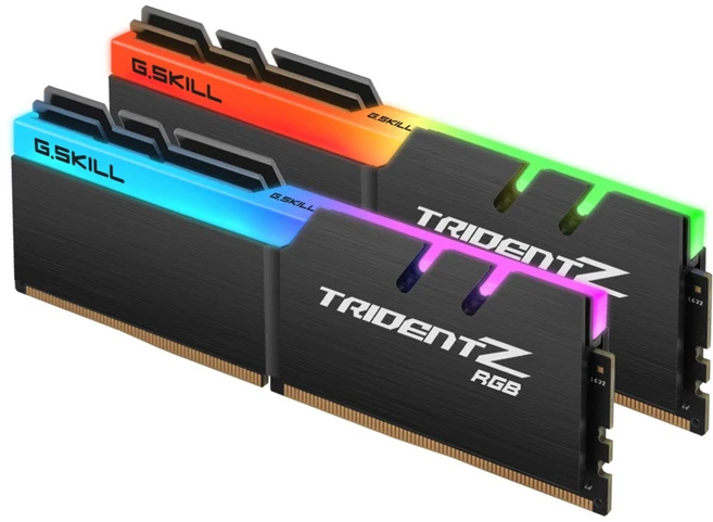 G.SKILL DDR4-3200 CL16 TRIDENT Z RGB 패키지 (16GB(8Gx2)), 2개