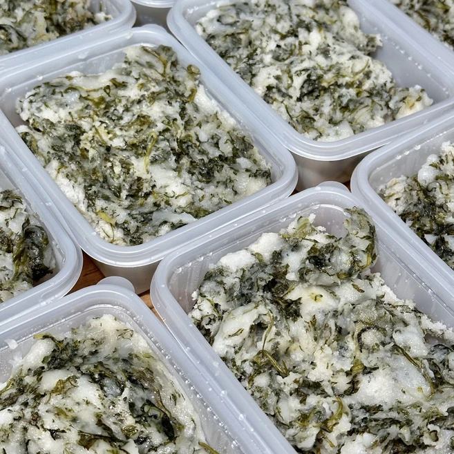 명가삼대떡집 햇 어린 쑥 듬뿍 넣어 만든 쑥버무리, 4개, 250g