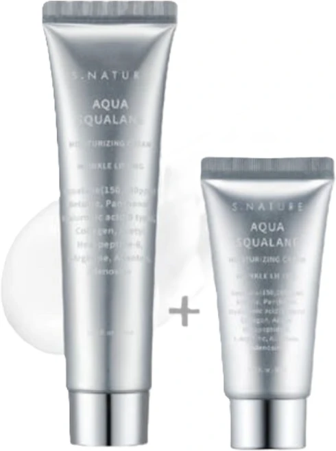 에스네이처 아쿠아 스쿠알란 수분크림, 90ml, 1개
