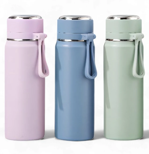 코코리브 텀블러 보냉 보온병, 1개, 500ml, 퍼플