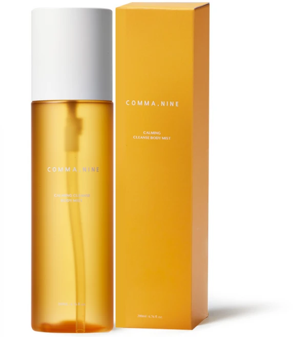 콤마나인 카밍 클렌즈 바디 미스트, 200ml, 1개