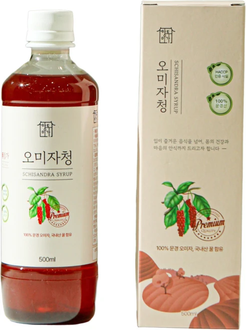 [문경 오미자] 향토미가 문경 생오미자 청 원액, 1개, 1개입, 500ml