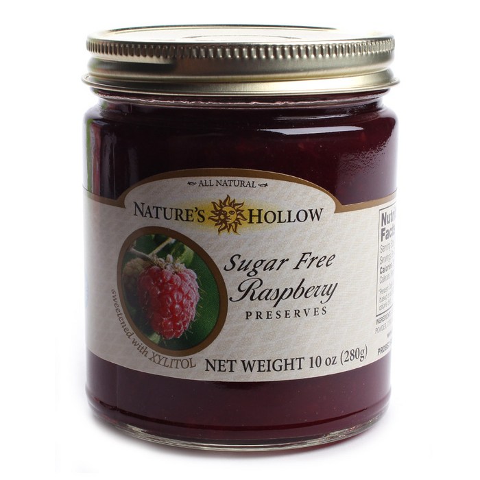 네이쳐스할로우 무설탕 프리저브 잼, Raspberry, 1개 대표 이미지 - 프리저브 잼 추천