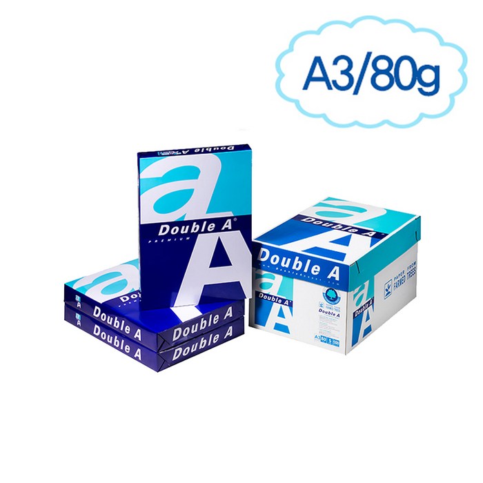 Double A A3용지1BOX(500*5권) 대표 이미지 - 두꺼운 박스 추천