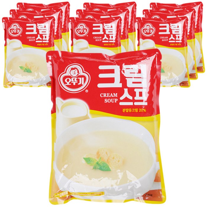 오뚜기 크림 스프, 1kg, 10개 대표 이미지 - 크림 스프 추천