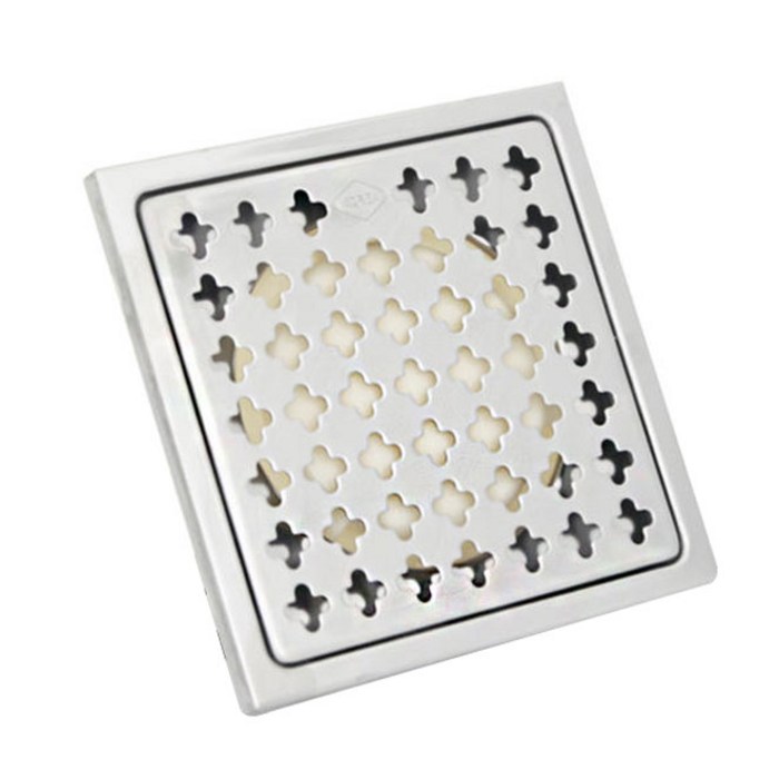 코시나 일반 바닥형 유가 100mm 15.6 x 15.6 cm, 1개 대표 이미지 - 배수구 커버 추천