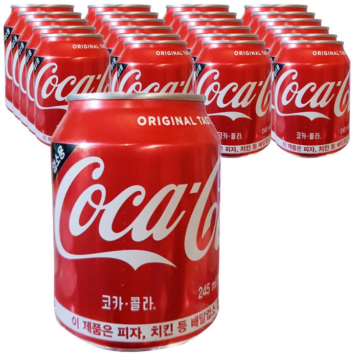 코카콜라 업소용, 245ml, 24개 대표 이미지 - 업소용 콜라 추천